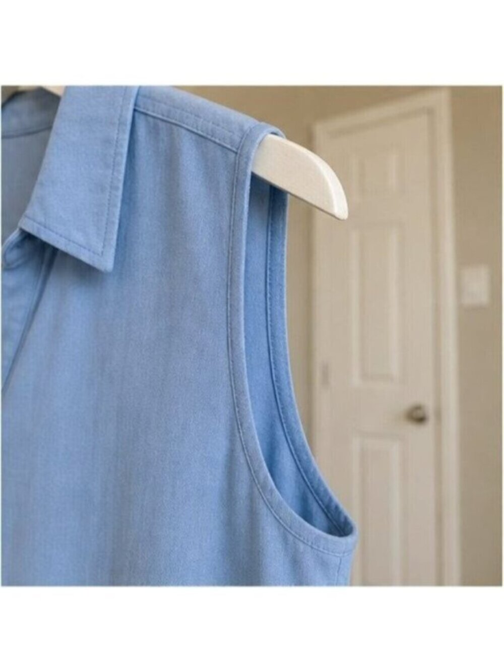 Blue Tunic Blouse - Picture 5 of 6